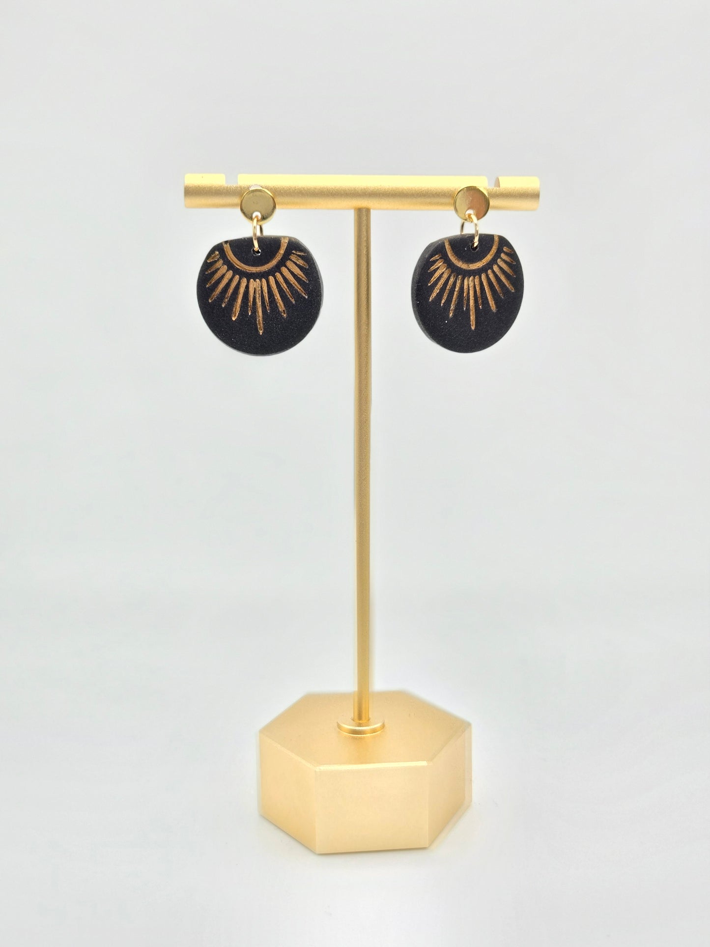 Rays of Sun | Polymer Clay Earrings