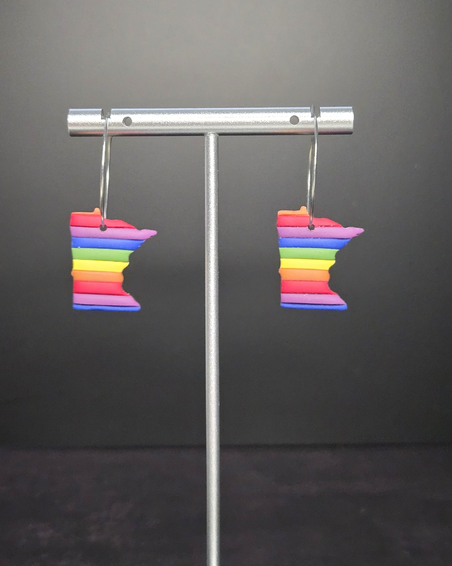 Minnesota Pride | Polymer Clay Earrings