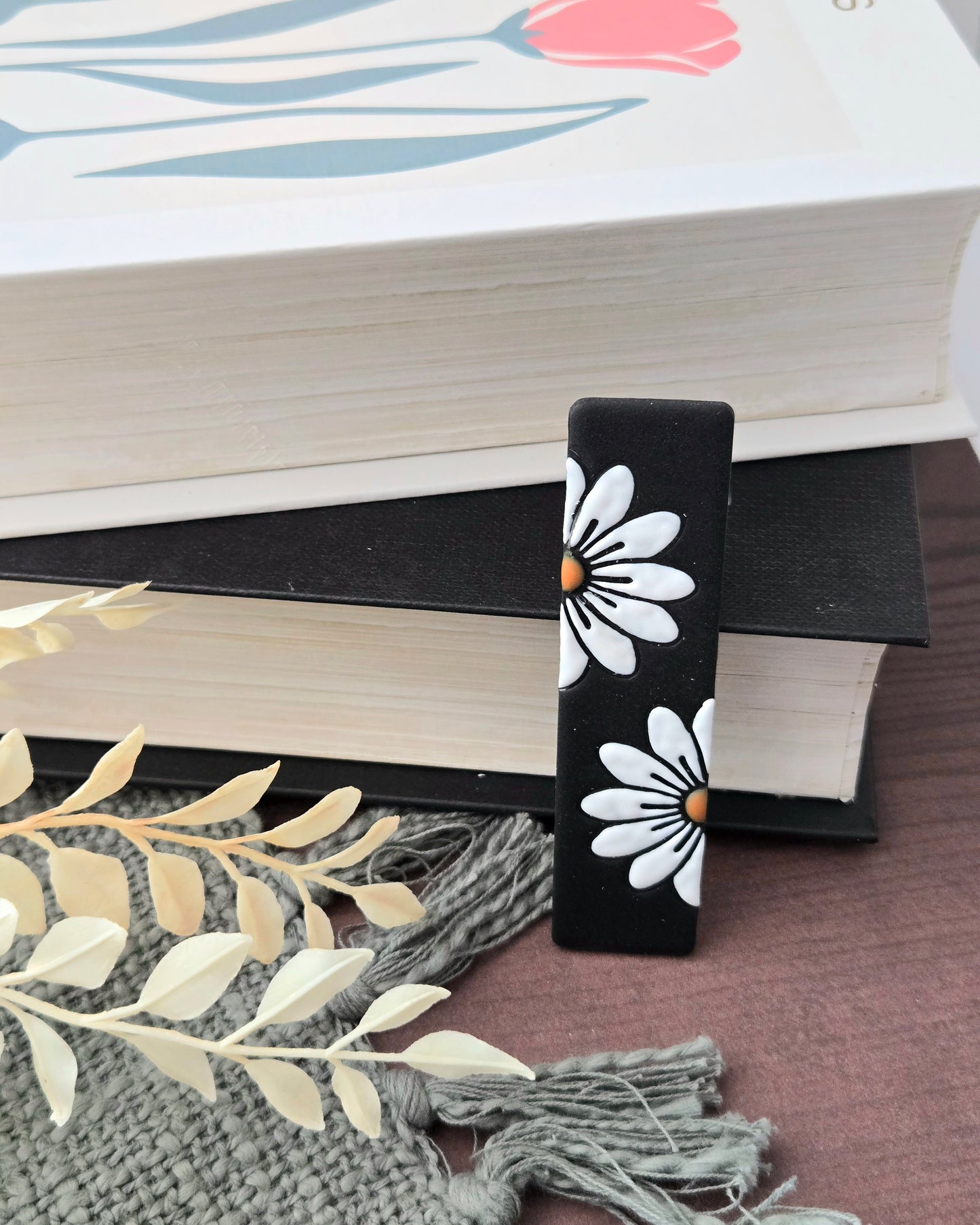 Painted Clay Bookmarks