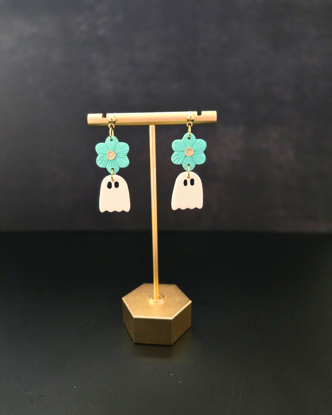Floral Ghosts | Polymer Clay Earrings