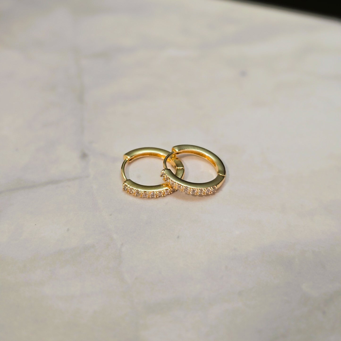 CZ Hoop Earrings