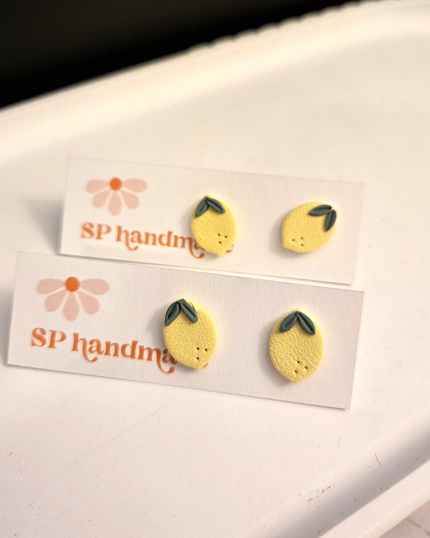 Fruit Stud Collection | Polymer Clay Earrings