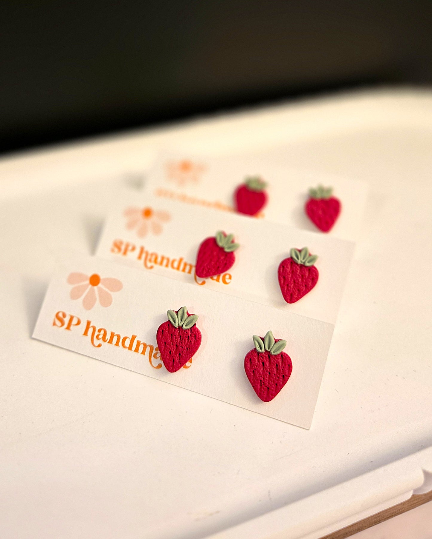Fruit Stud Collection | Polymer Clay Earrings