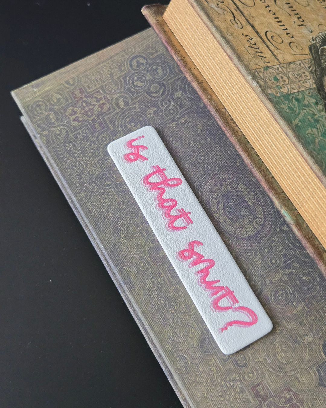 "Is that smut?" Clay Bookmark
