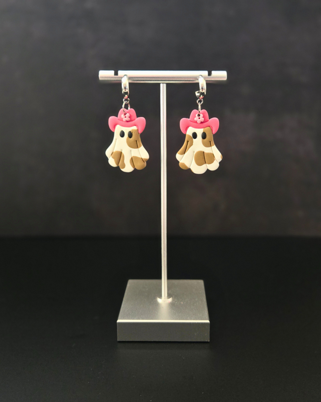Cowgirl Ghosts | Polymer Clay Earrings