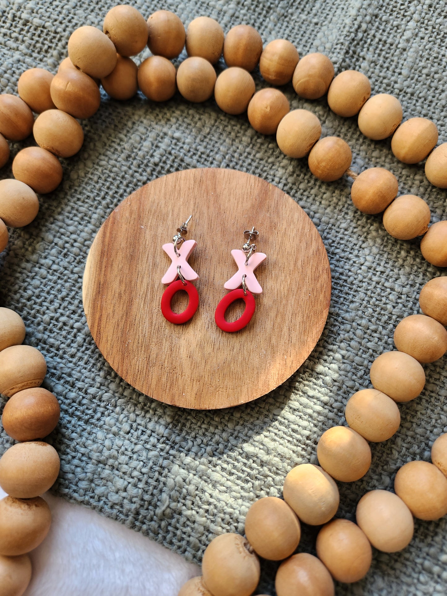 XO Dangles | Polymer Clay Earrings