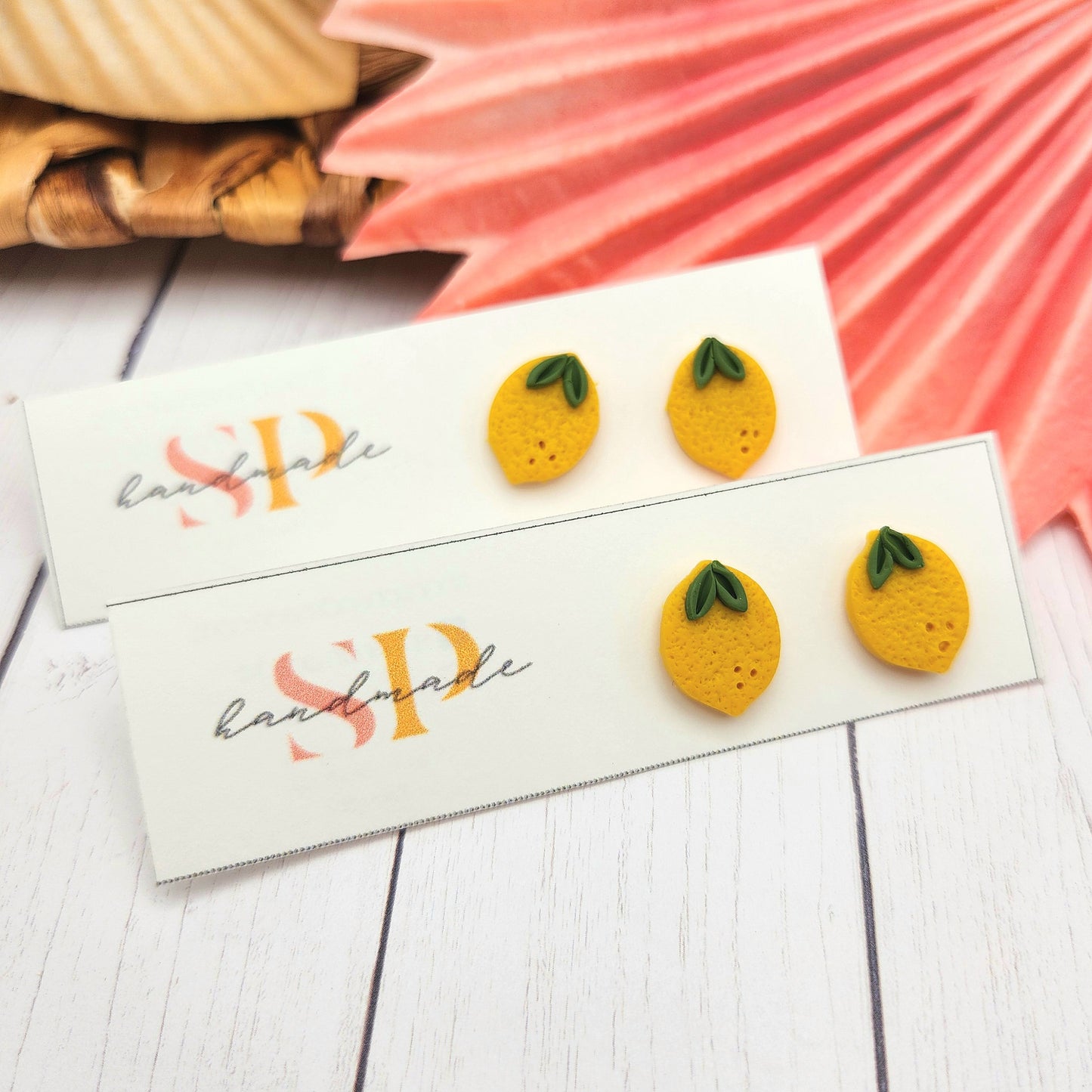 Fruit Stud Collection | Polymer Clay Earrings