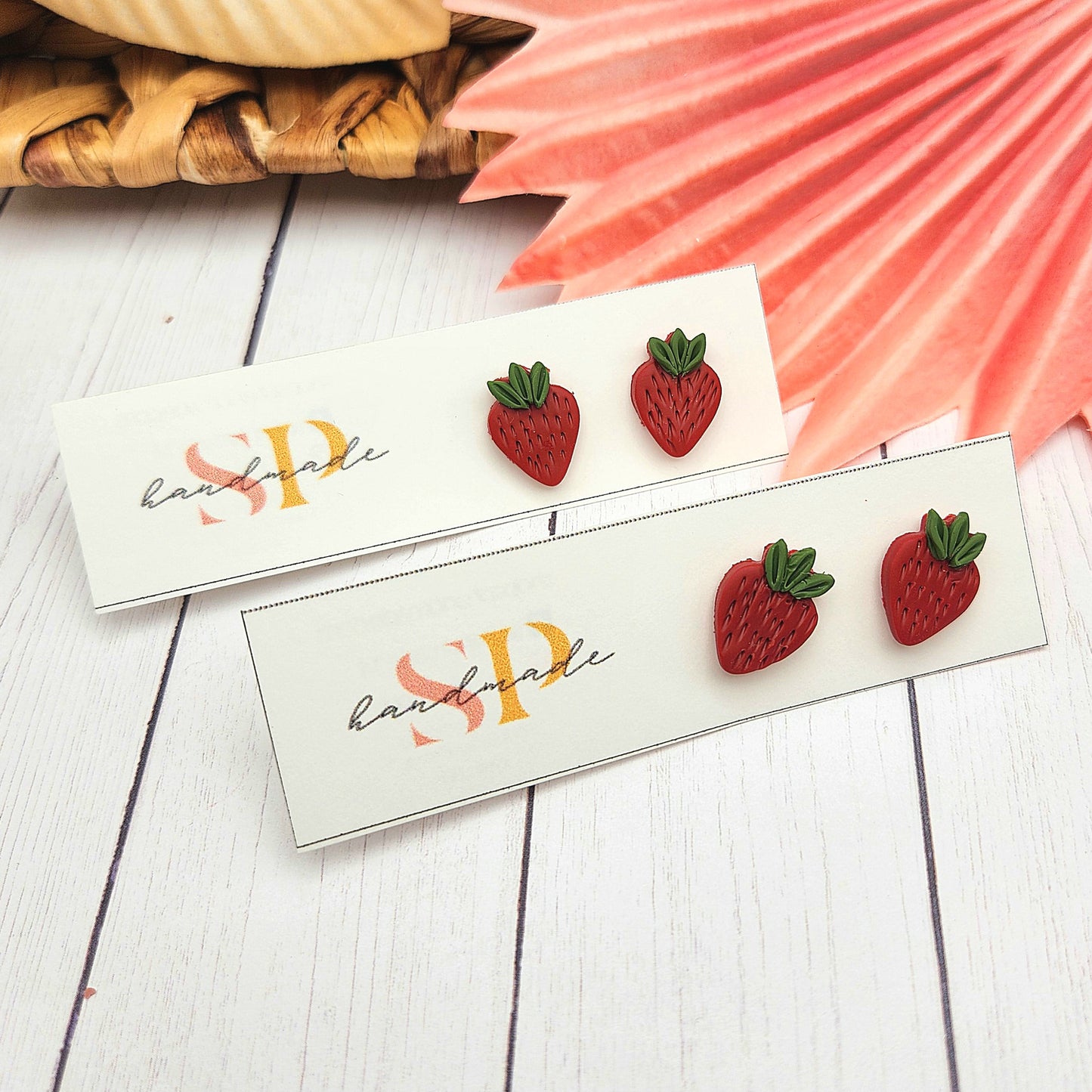 Fruit Stud Collection | Polymer Clay Earrings