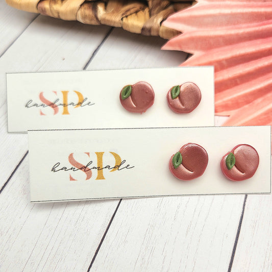 Fruit Stud Collection | Polymer Clay Earrings