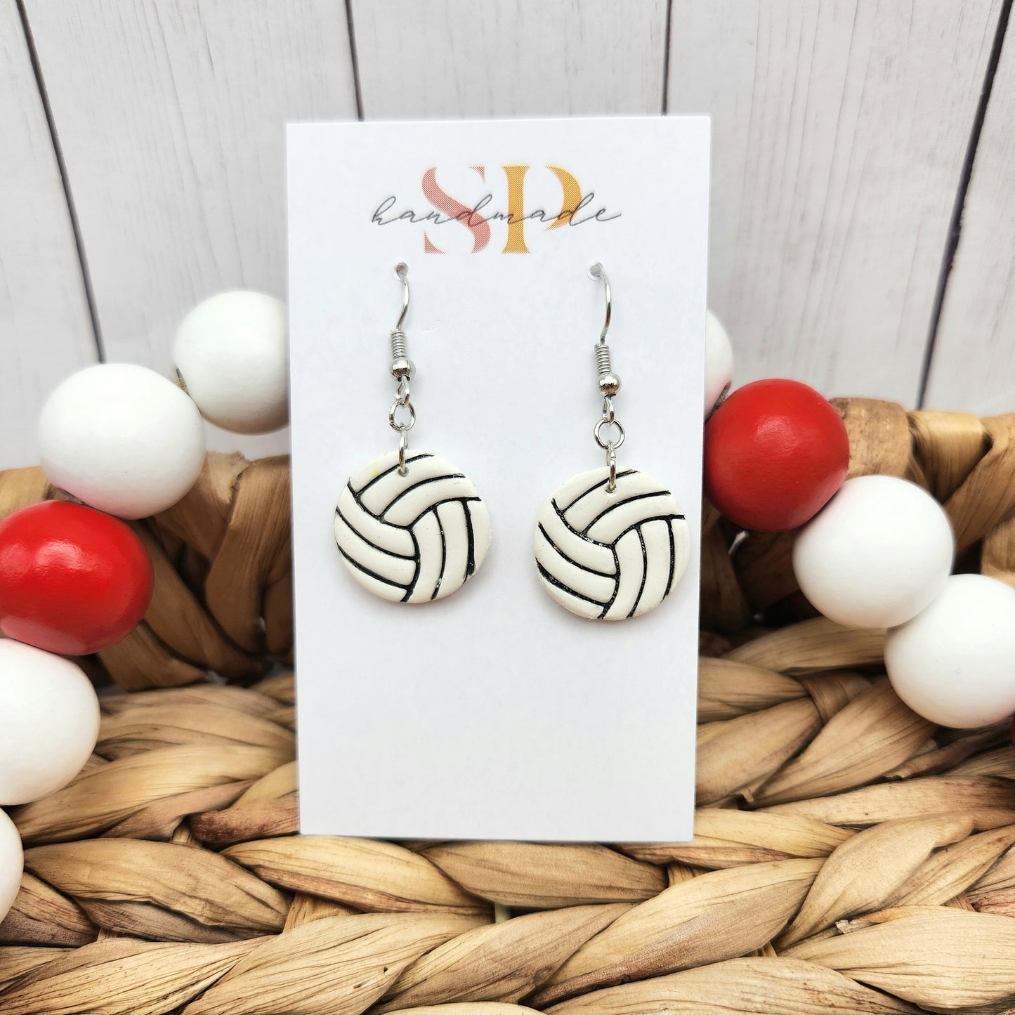 Sports Ball Dangles | Polymer Clay Earrings