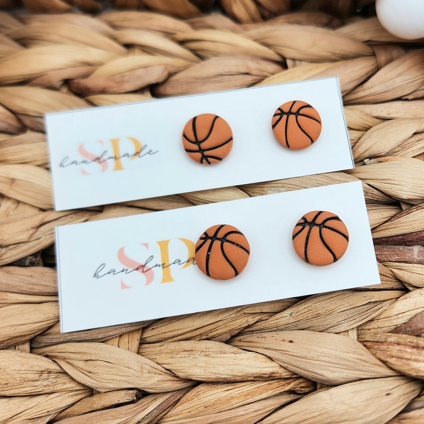 Sports Ball Studs | Polymer Clay Earrings