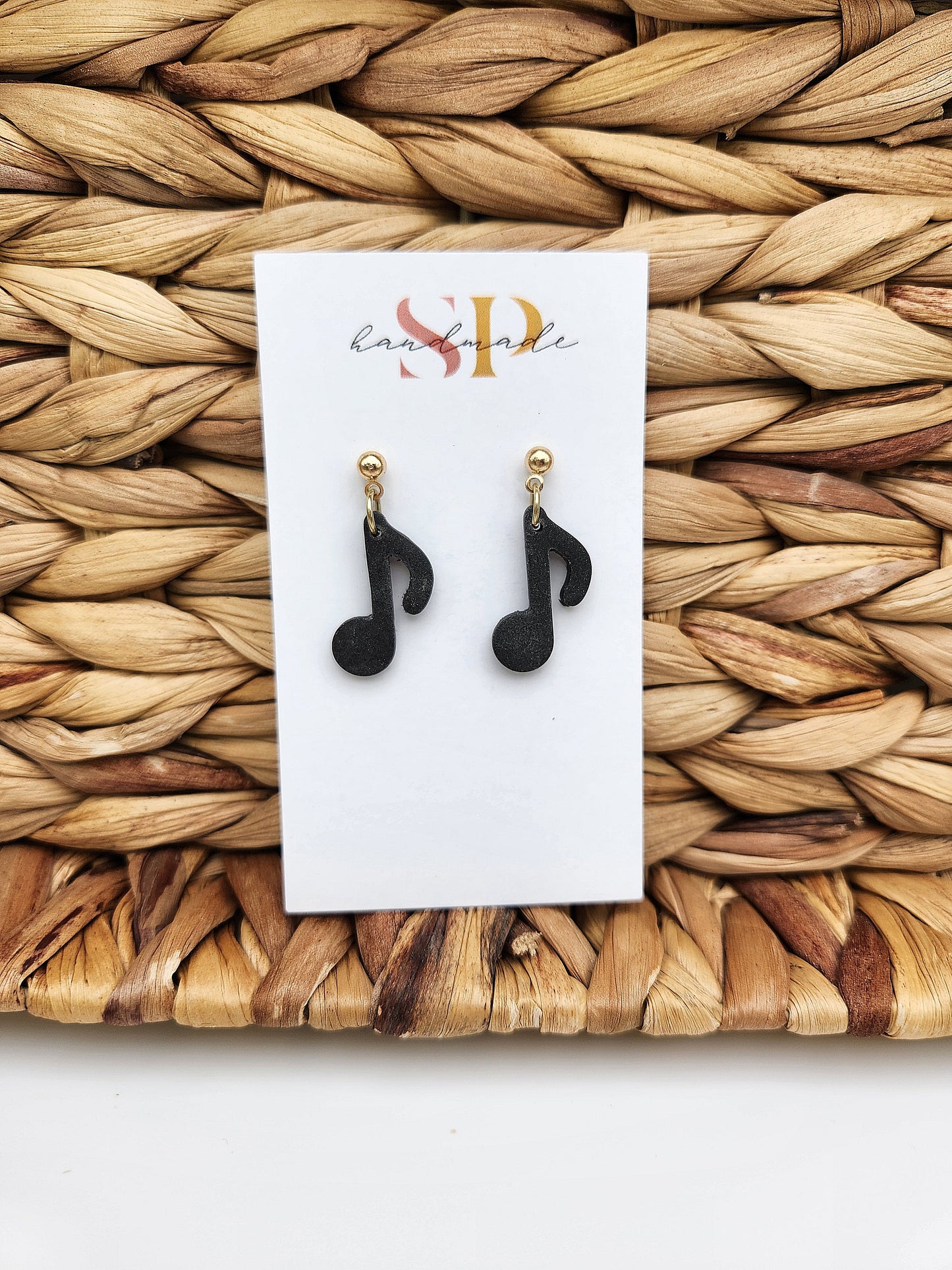 Music Dangles | Polymer Clay Earrings