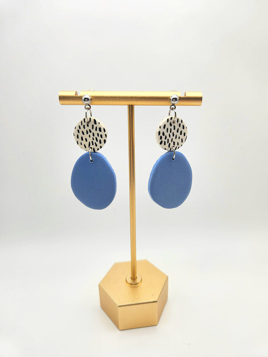 Dotted Doubles | Polymer Clay Earrings