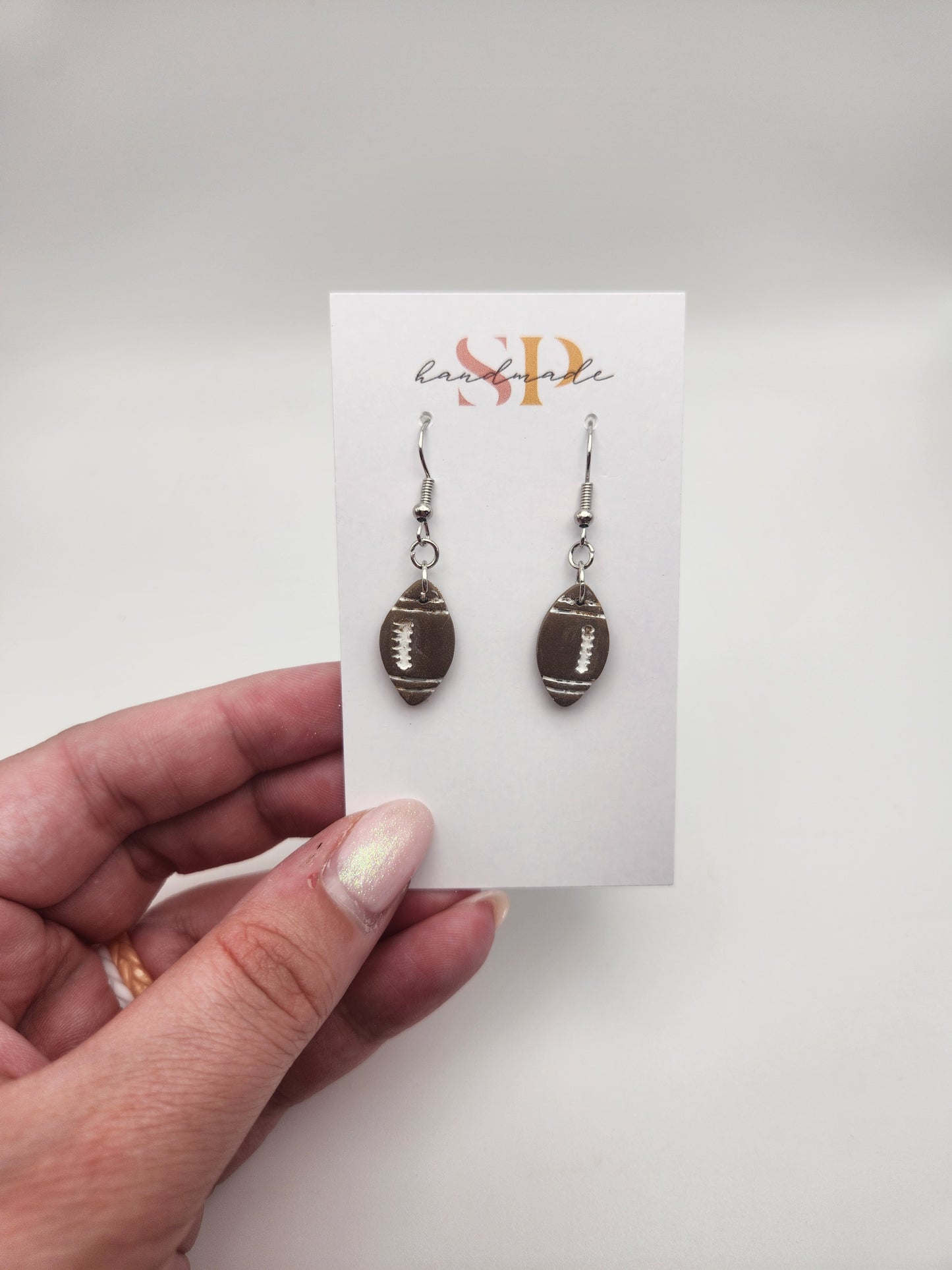 Sports Ball Dangles | Polymer Clay Earrings