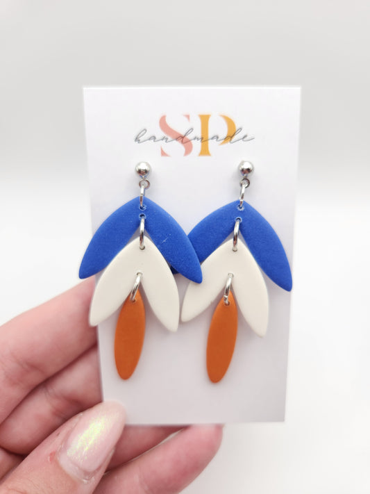 Liberty School Pride | Polymer Clay Earrings