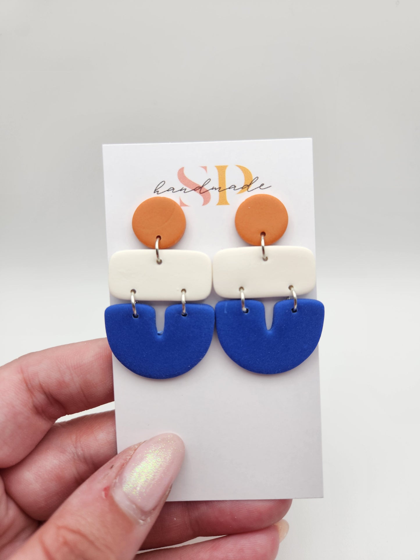 Liberty School Pride | Polymer Clay Earrings