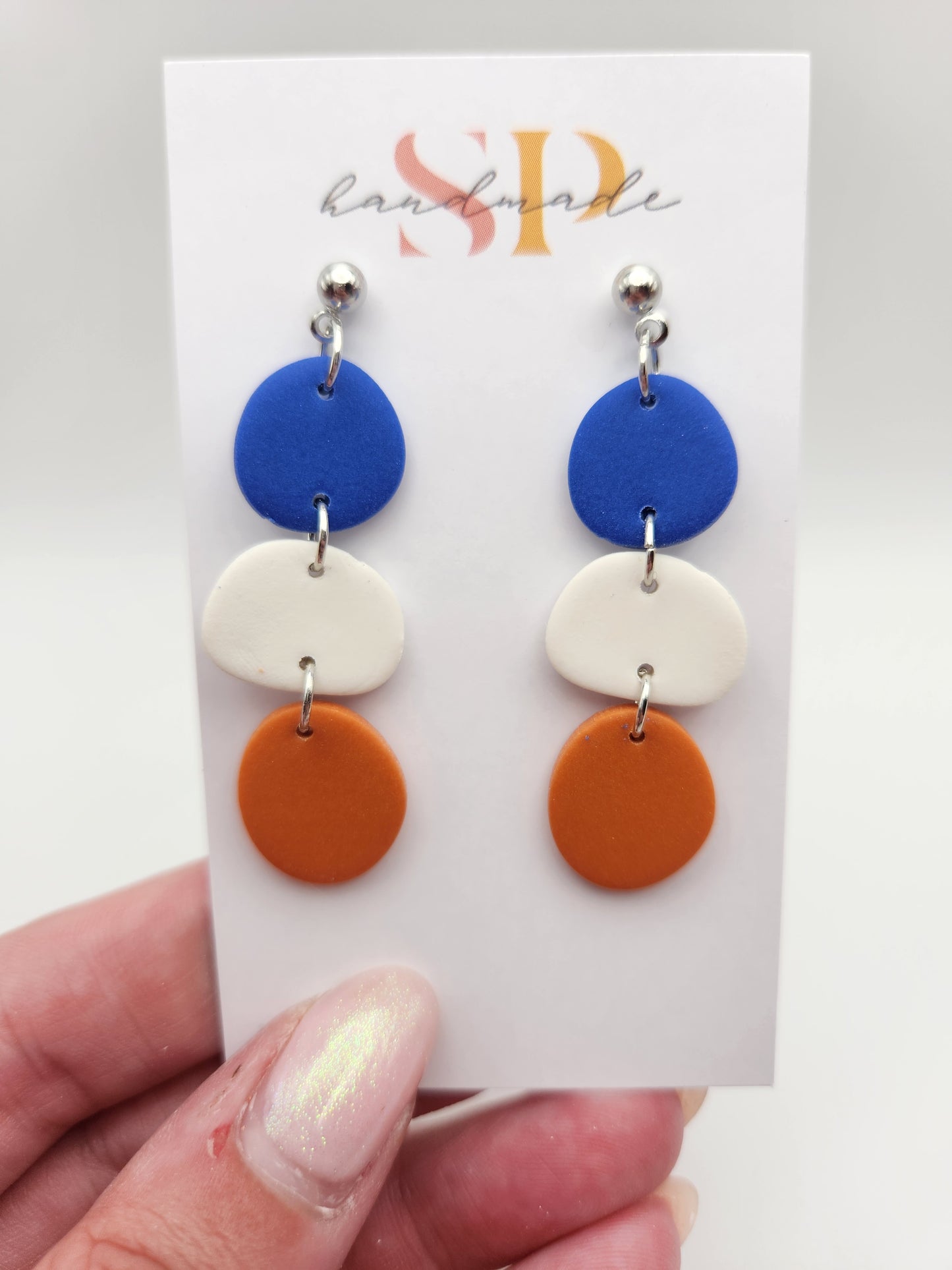 Liberty School Pride | Polymer Clay Earrings