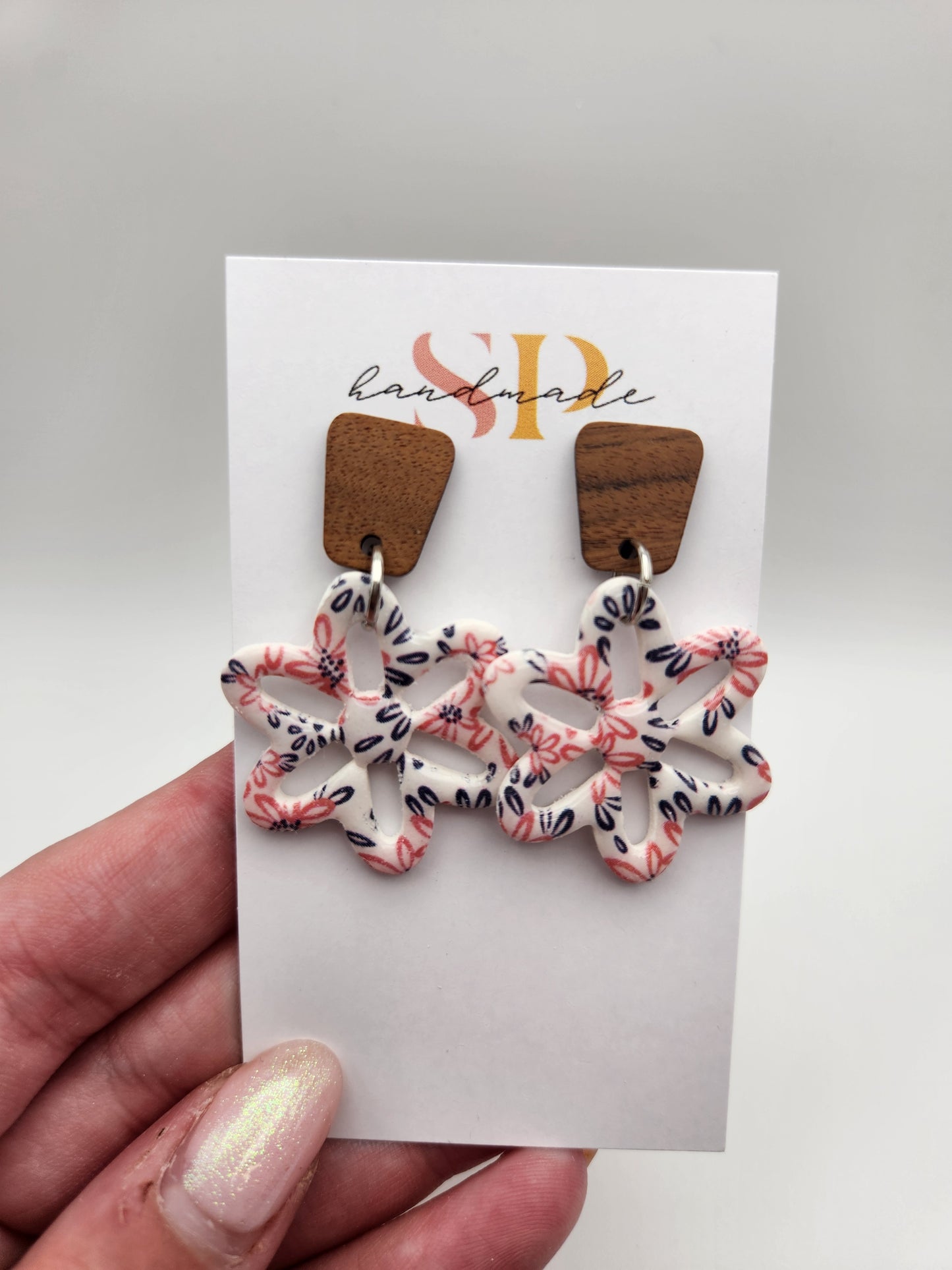 Summer Florals | Polymer Clay Earrings