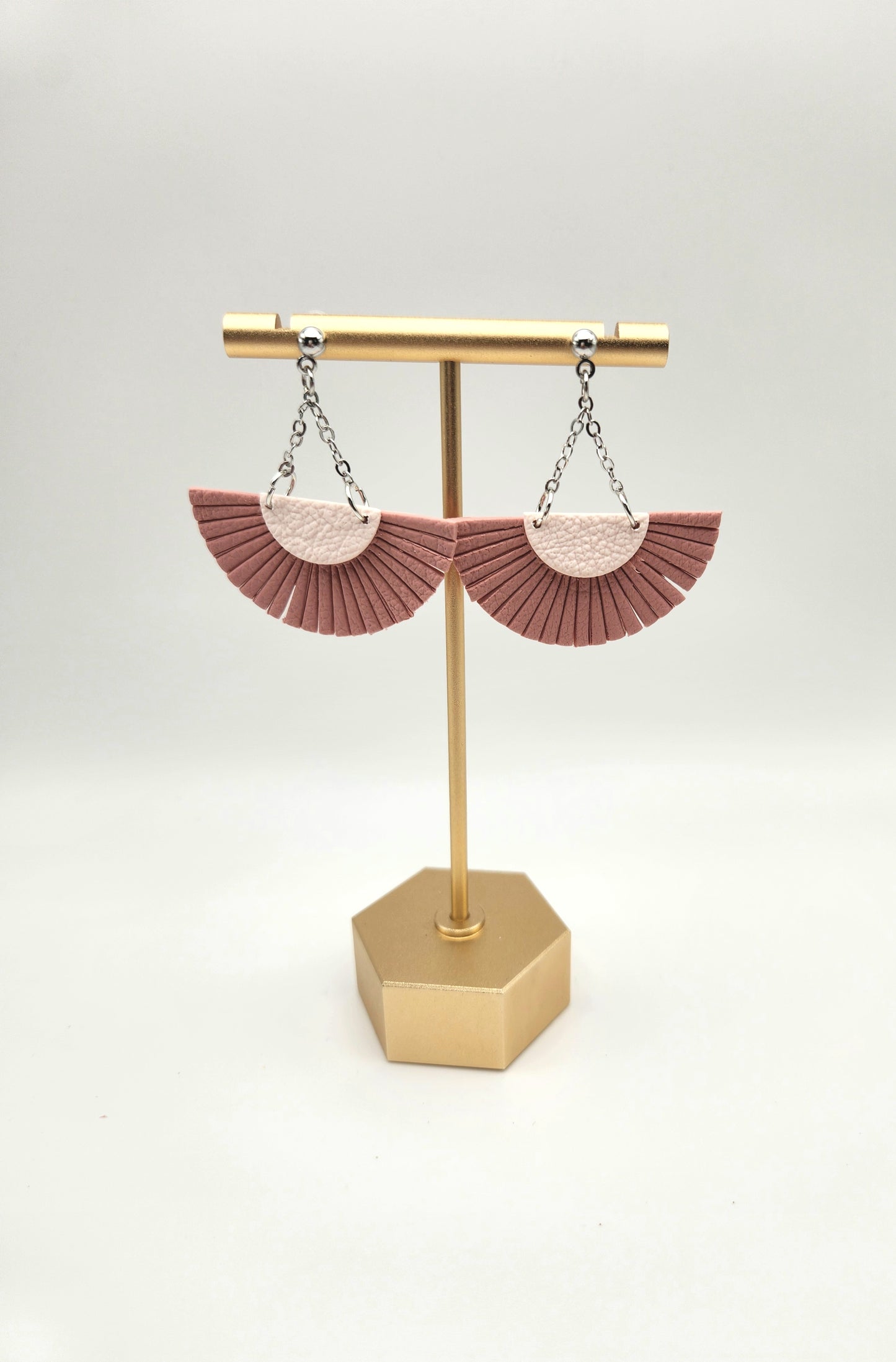 Faux Leather Collection | Polymer Clay Earrings