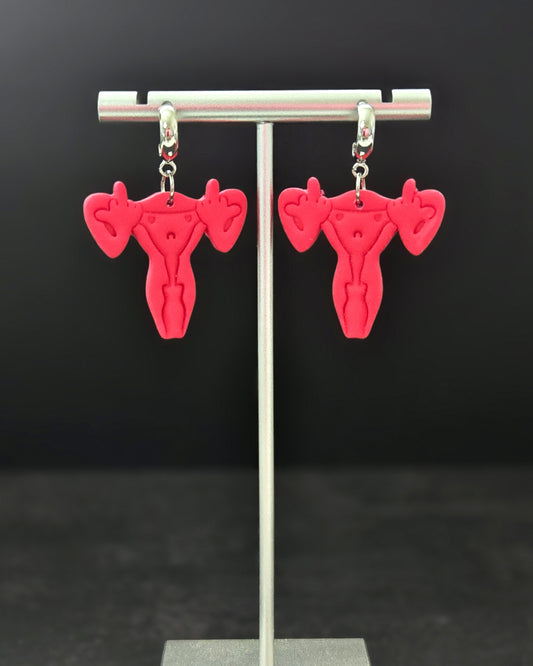 Support HER Rights | Polymer Clay Earrings