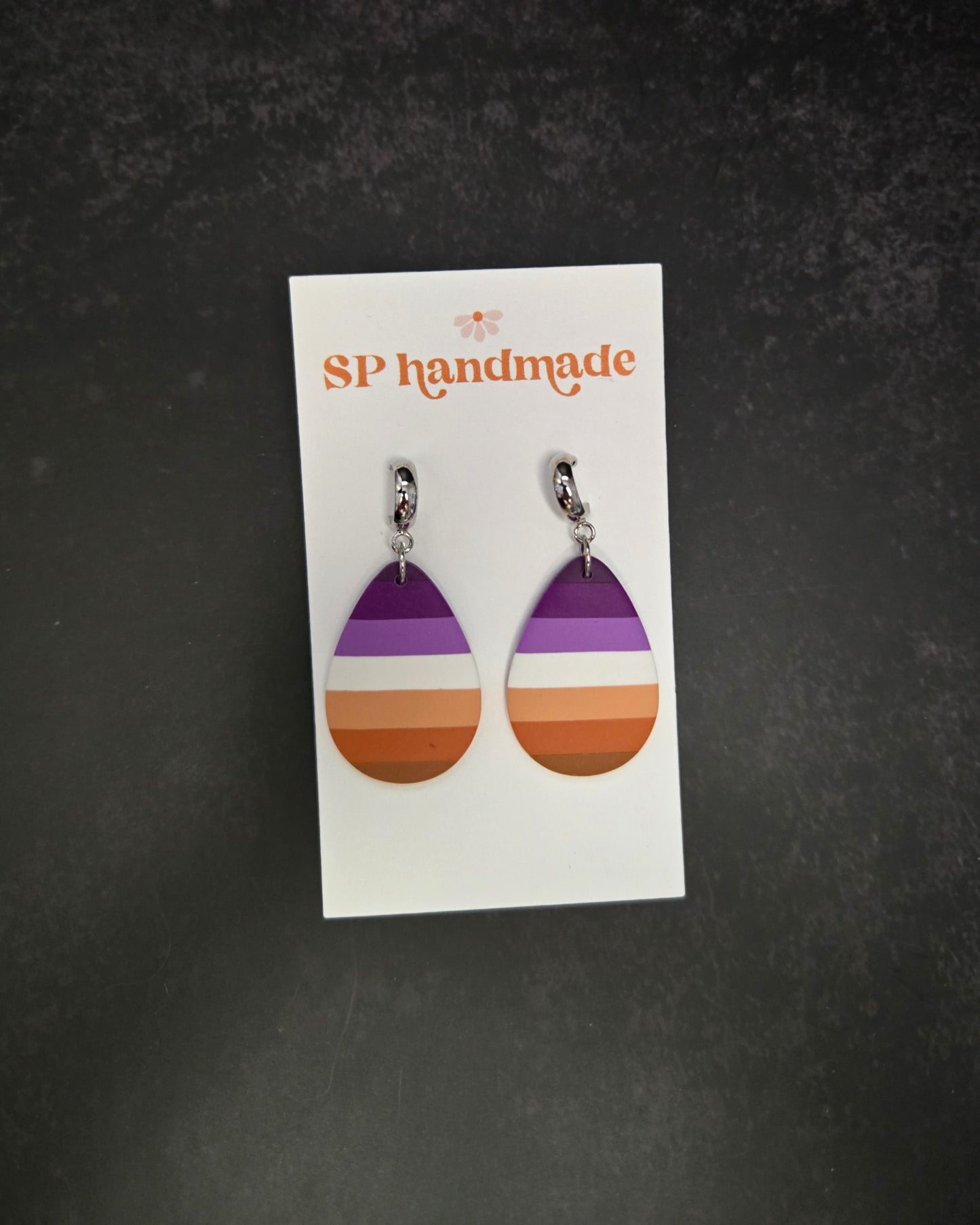 Lesbian Pride Collection | Polymer Clay Earrings