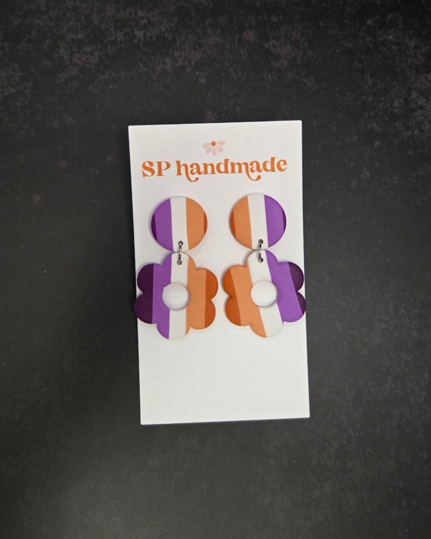 Lesbian Pride Collection | Polymer Clay Earrings