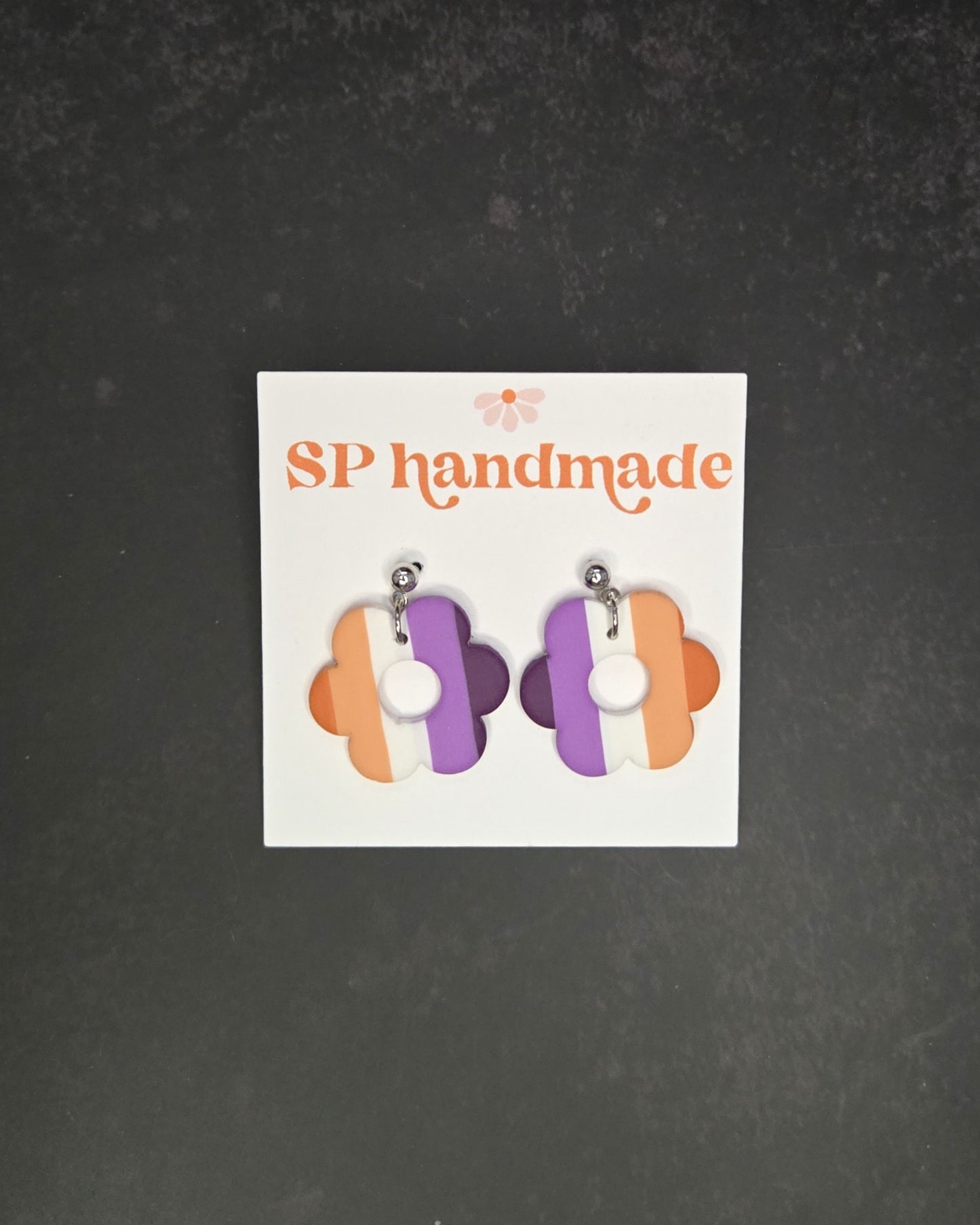 Lesbian Pride Collection | Polymer Clay Earrings
