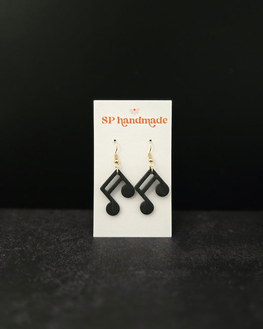 Music Dangles | Polymer Clay Earrings