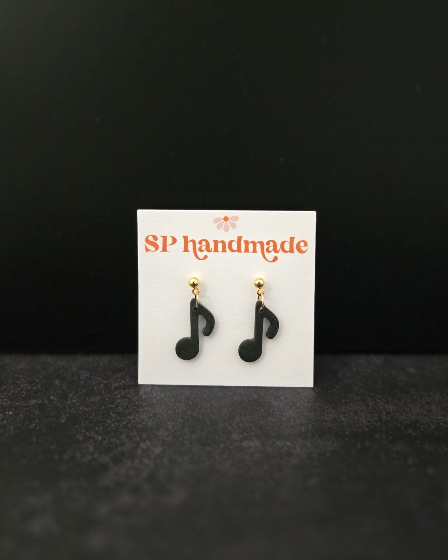 Music Dangles | Polymer Clay Earrings