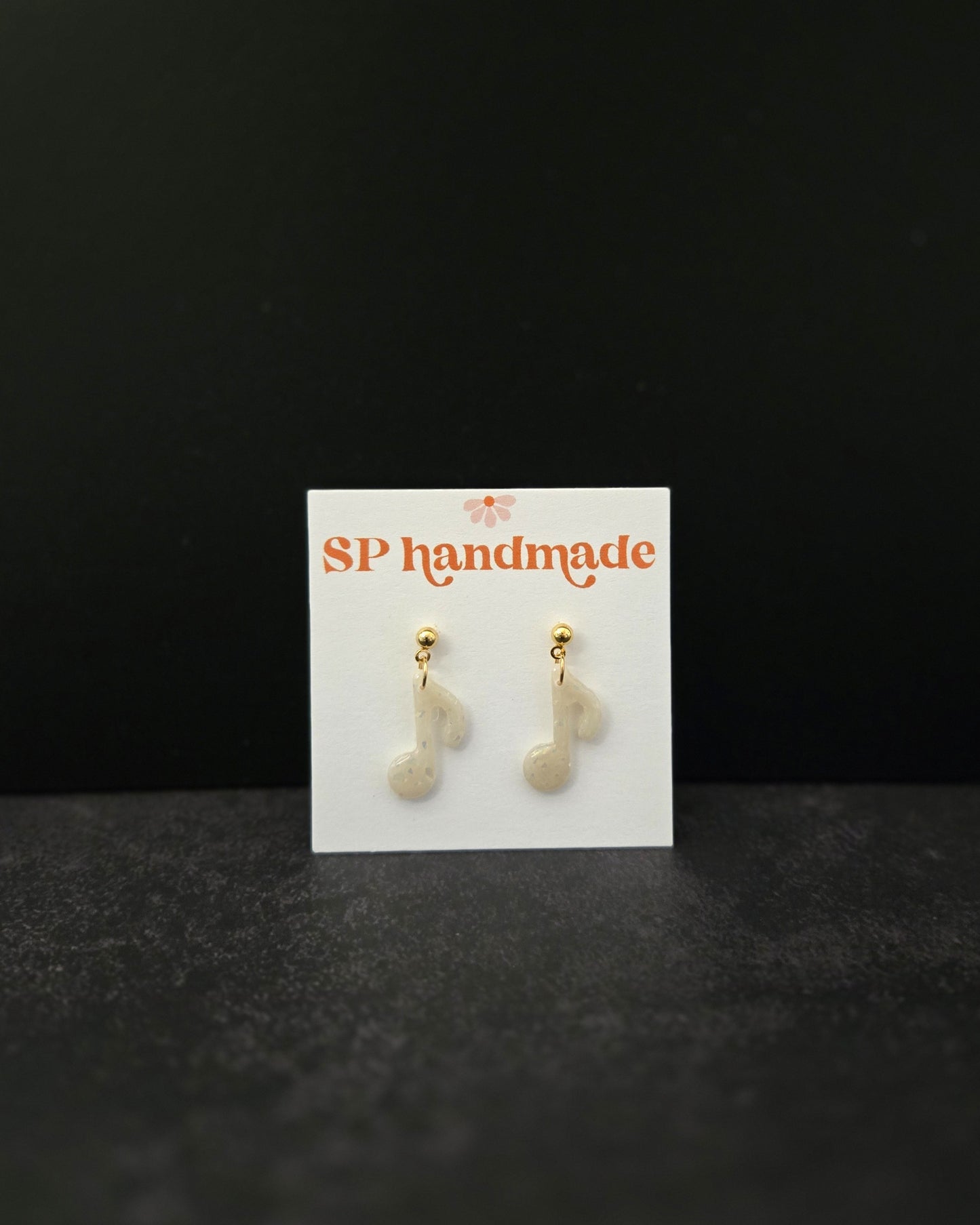 Music Dangles | Polymer Clay Earrings