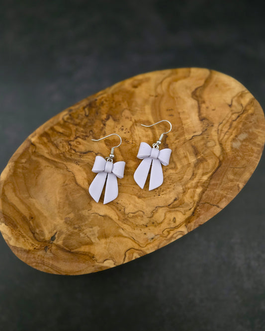 Long Bows | Polymer Clay Earrings