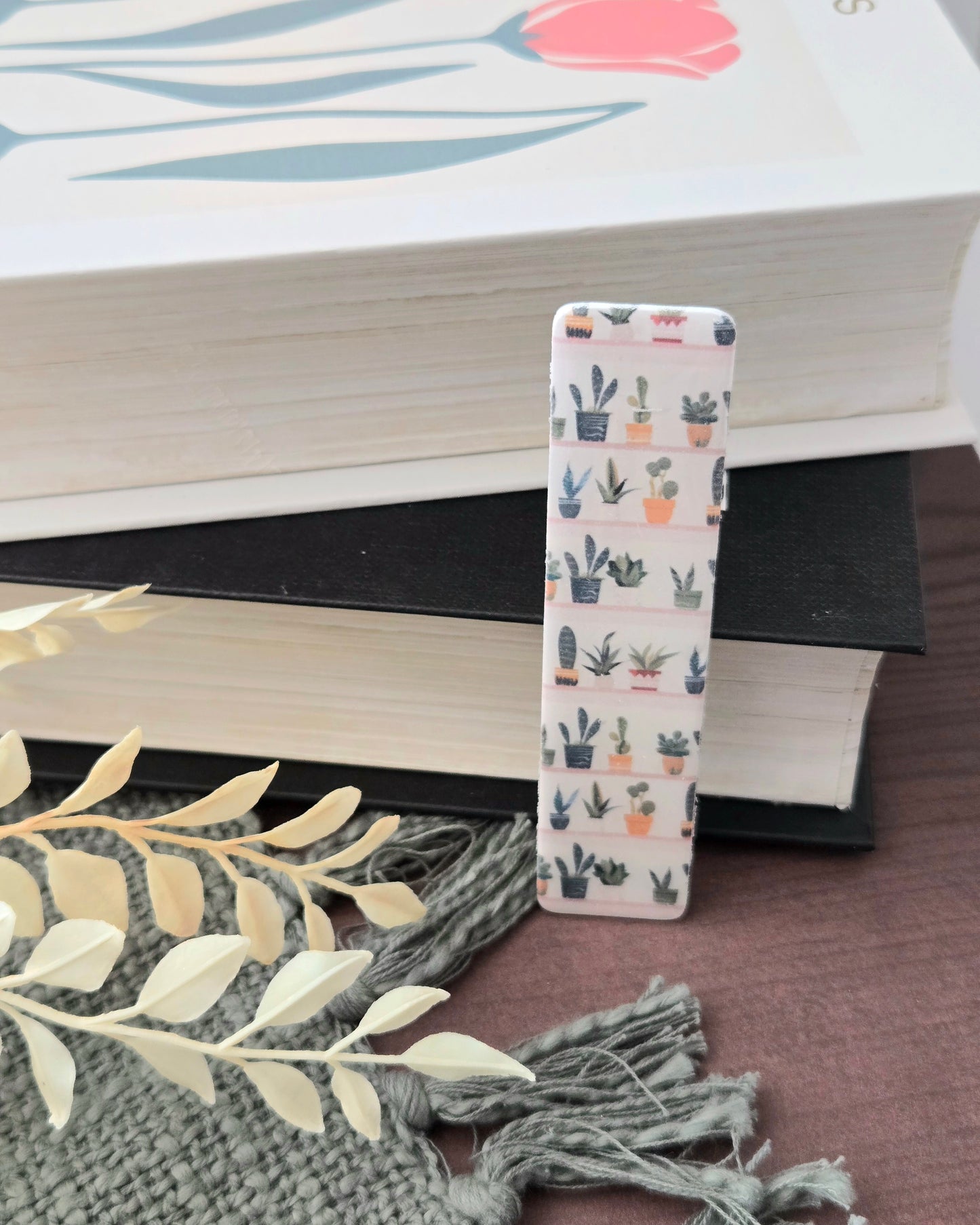 Plant Lover Clay Bookmark