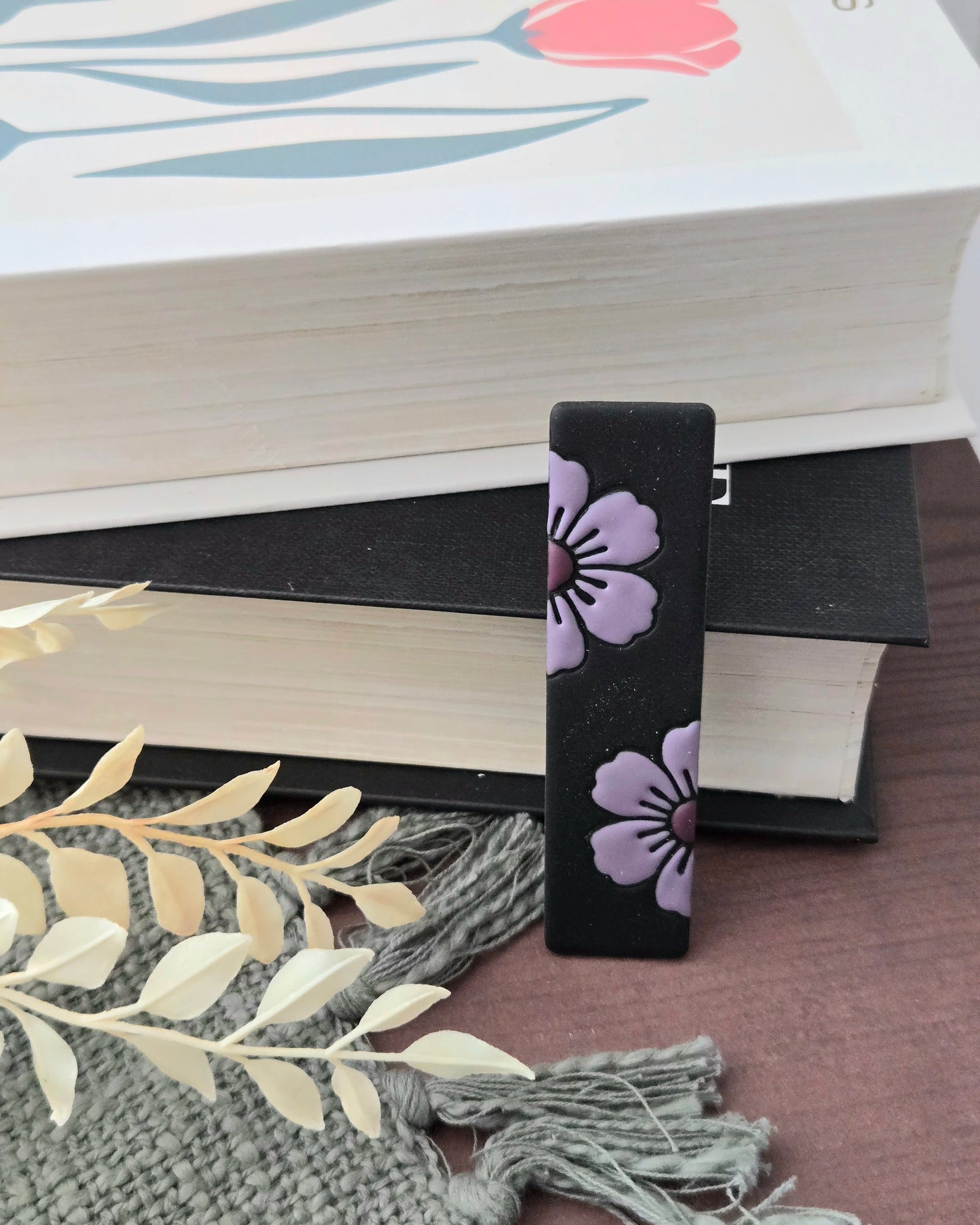 Painted Clay Bookmarks