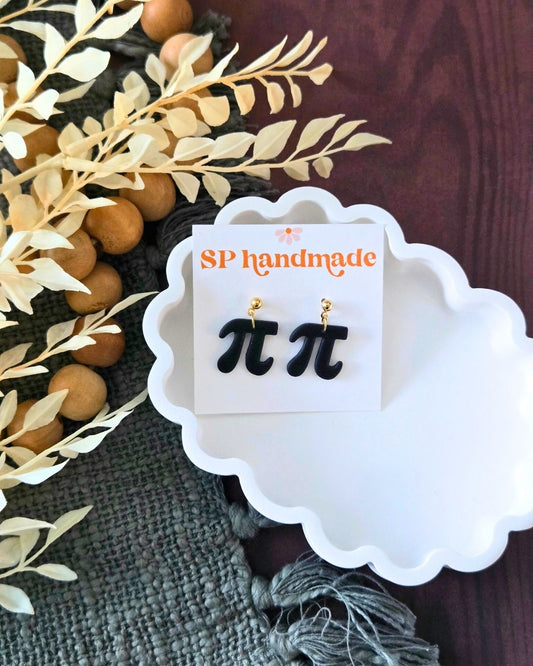 Pi Dangles | Polymer Clay Earrings