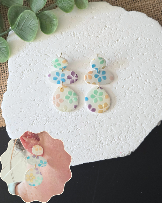 Daisy Daydreams | Polymer Clay Earrings
