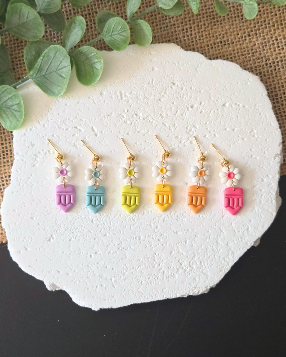 Bloom & Learn | Polymer Clay Earrings