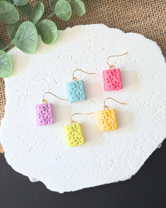 Blooming Chapters | Polymer Clay Earrings