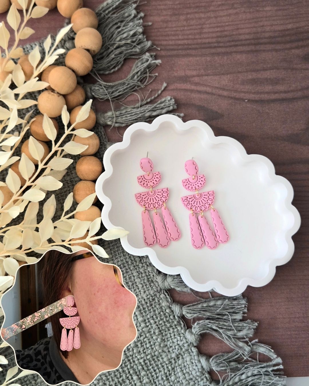Boho Belle | Polymer Clay Earrings