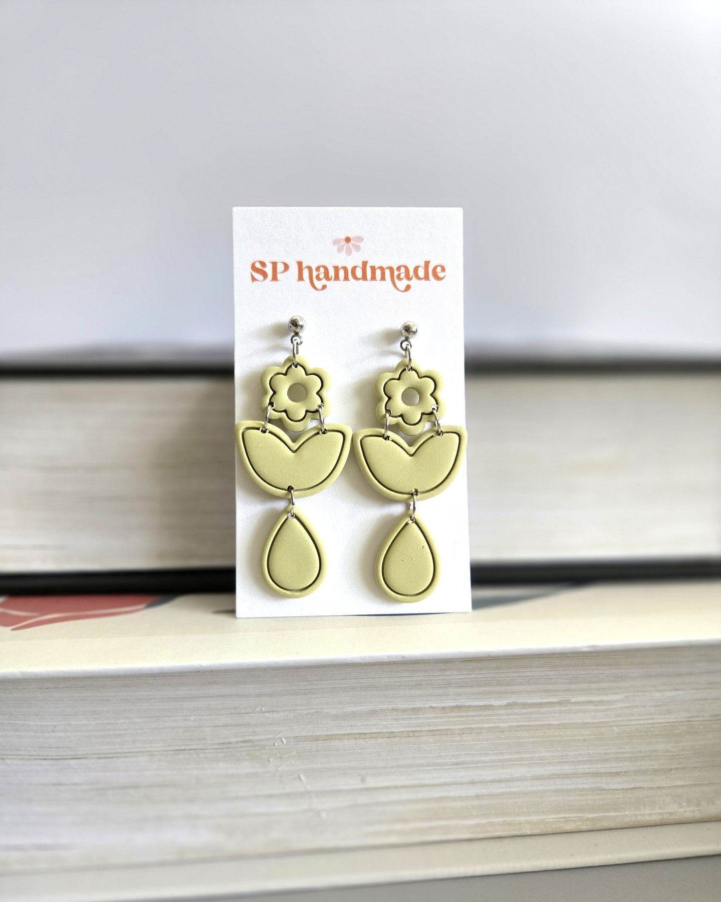 Jasmine | Polymer Clay Earrings