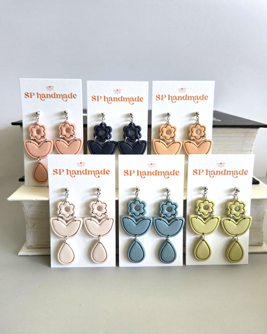 Jasmine | Polymer Clay Earrings