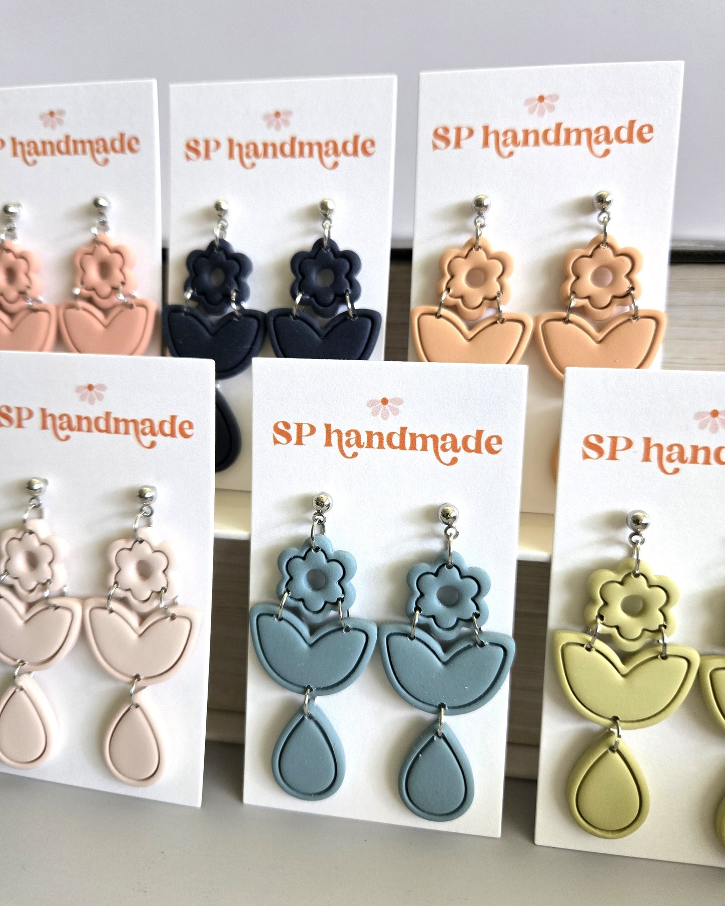 Jasmine | Polymer Clay Earrings