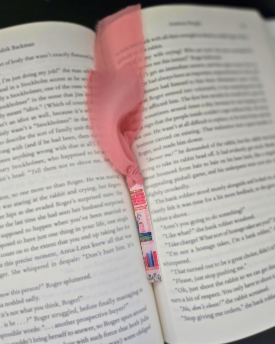 Mini Bookmarks with Tassel