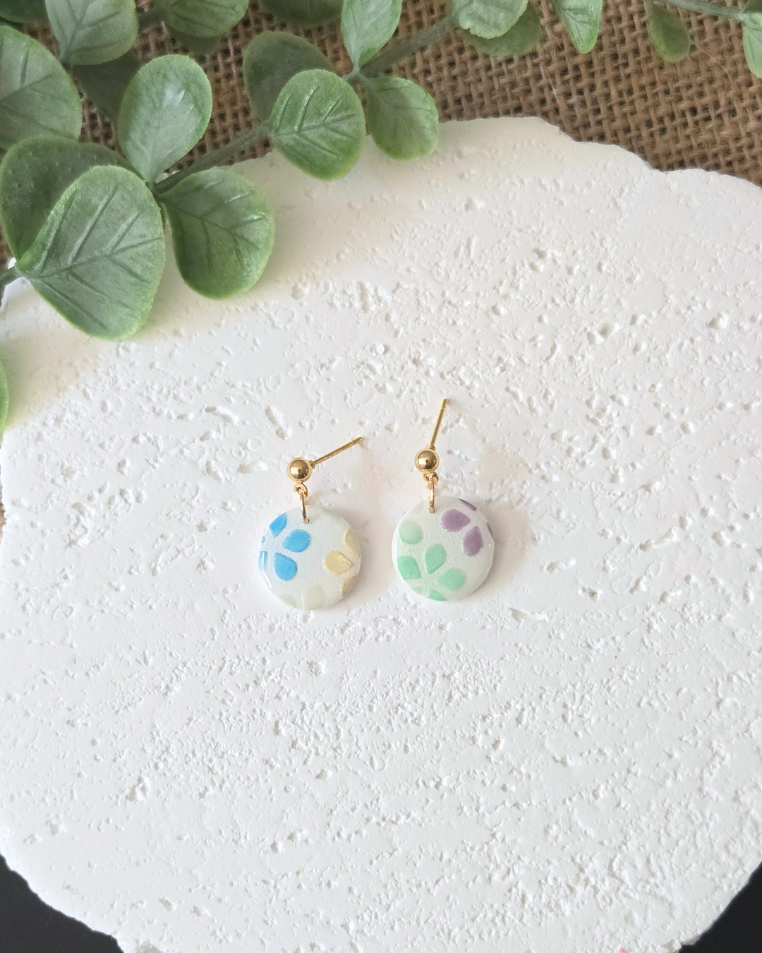 Mini Daisy Daydreams | Polymer Clay Earrings