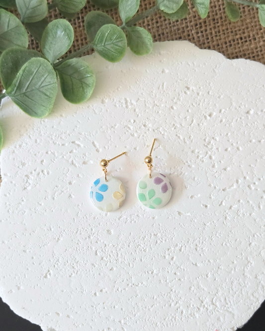 Mini Daisy Daydreams | Polymer Clay Earrings