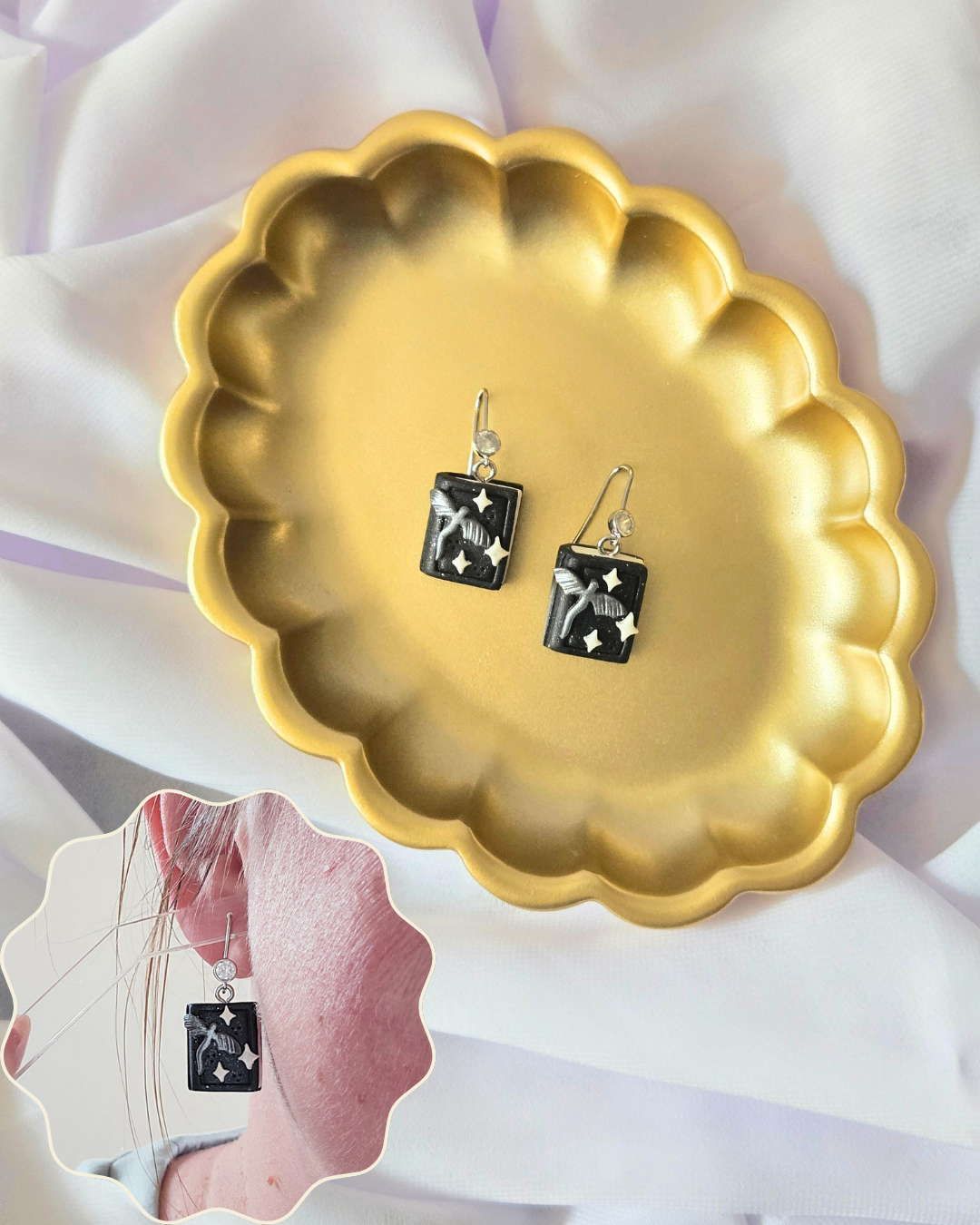 Nightfall Chronicles | Polymer Clay Earrings