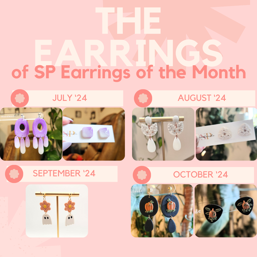 SP Earrings of the Month | Exclusive Polymer Clay Earrings