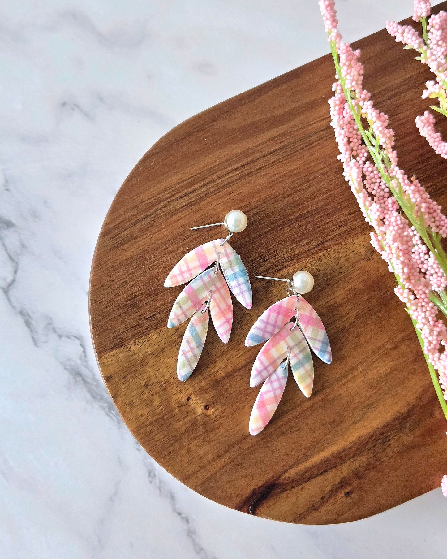 Pastel Statements | Polymer Clay Earrings