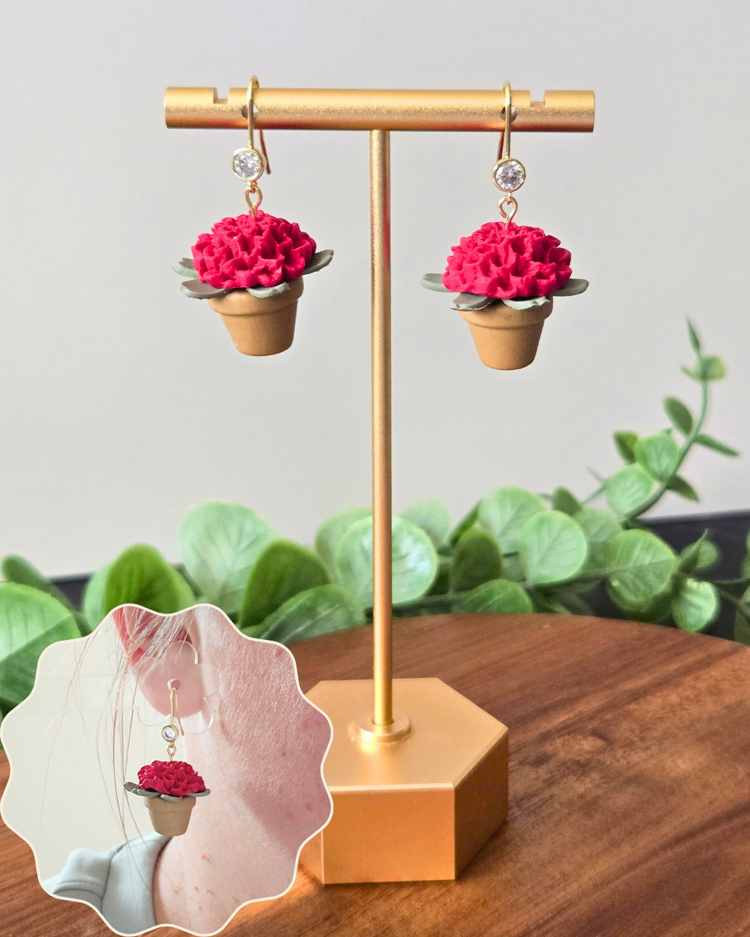 Porch Blooms | Polymer Clay Earrings