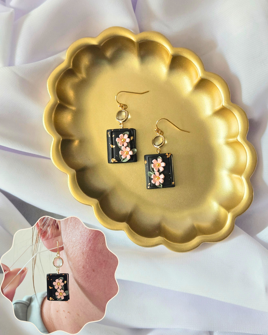Petals & Prose | Polymer Clay Earrings