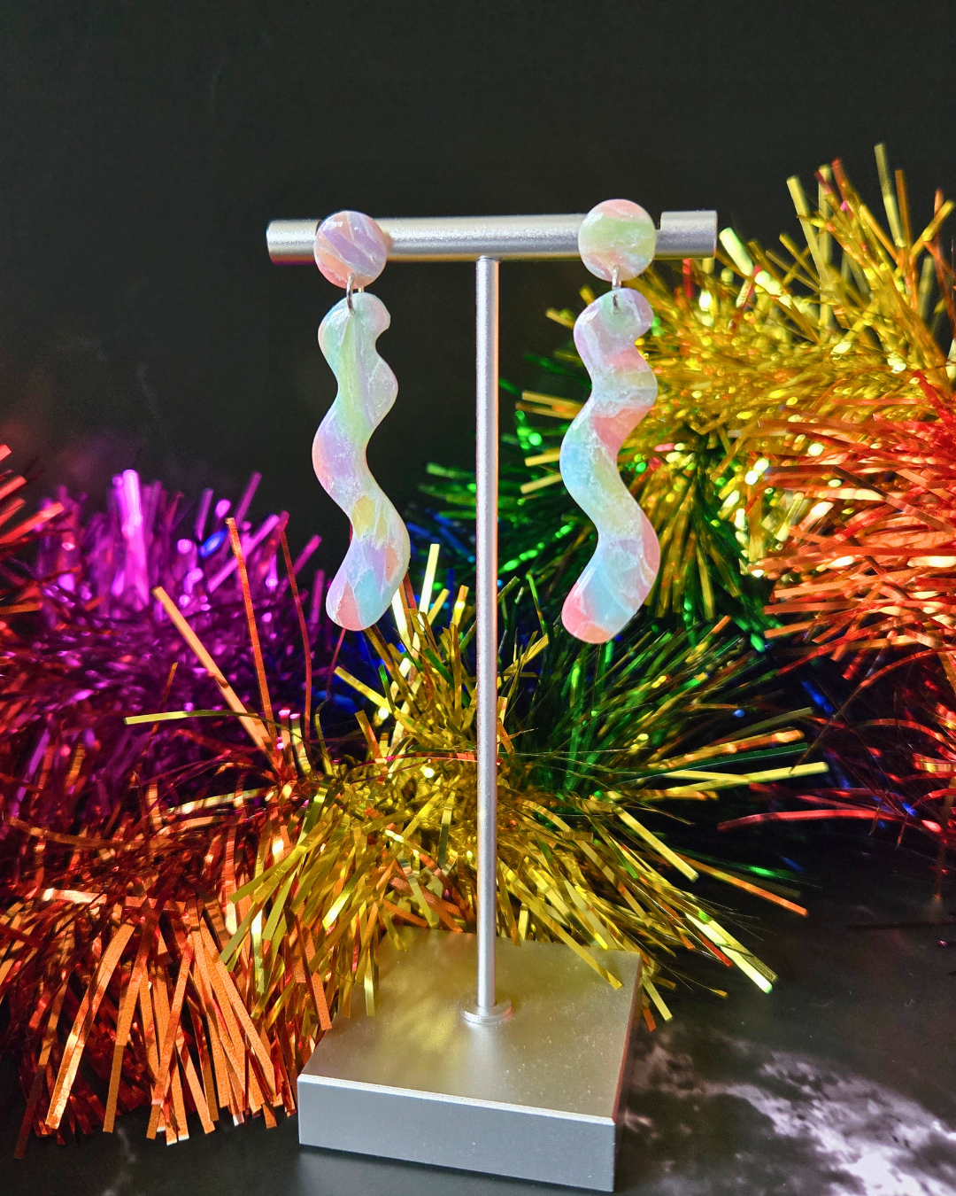 Marble Pride | Polymer Clay Earrings